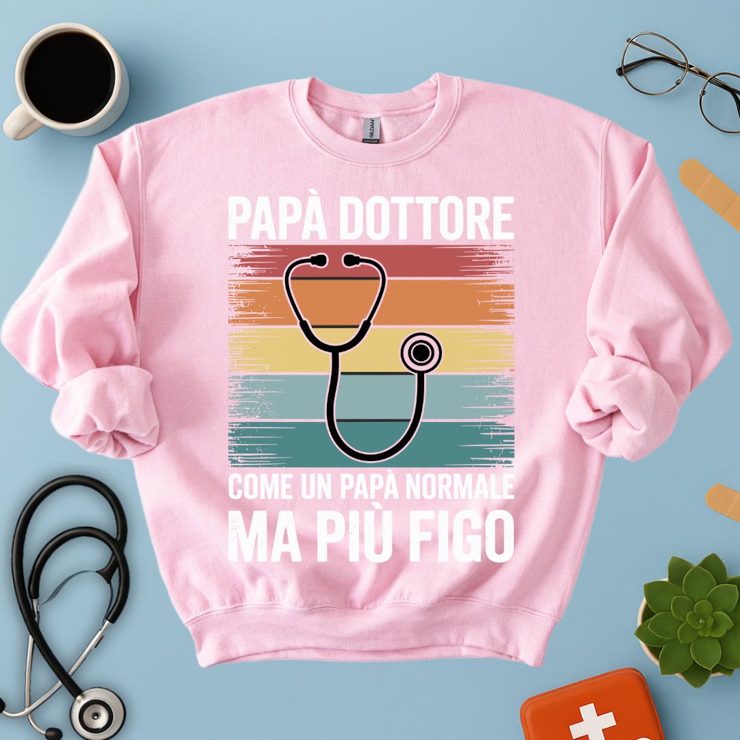 Felpa Papà Medico
