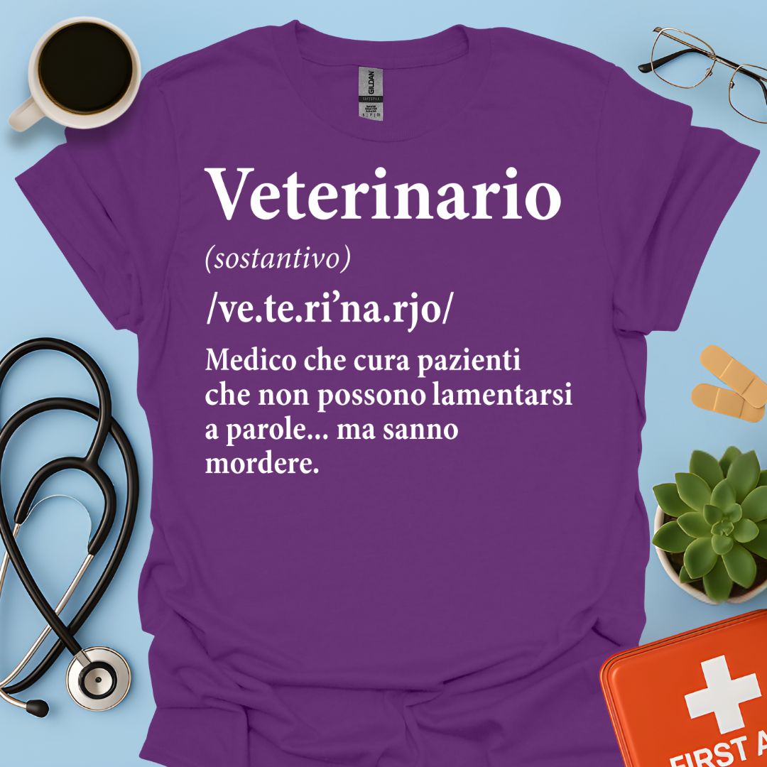 Definizione di Veterinario Maglietta
