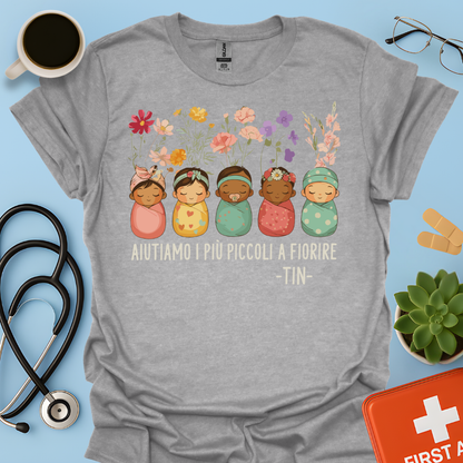 Aiutiamo I Più Piccoli A Fiorire – TIN Maglietta