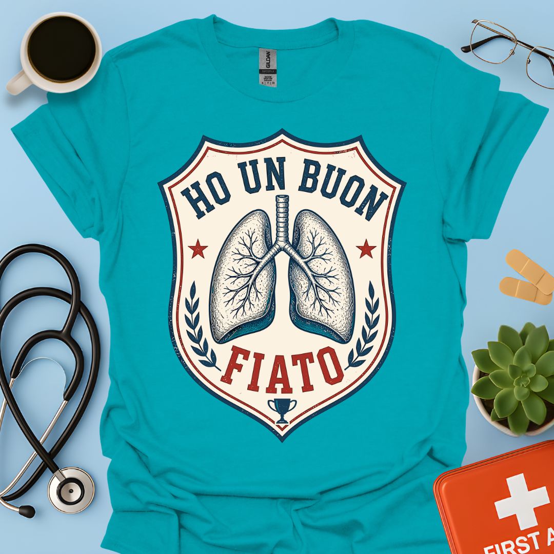 Maglietta Pneumologo – Ho un Buon Fiato