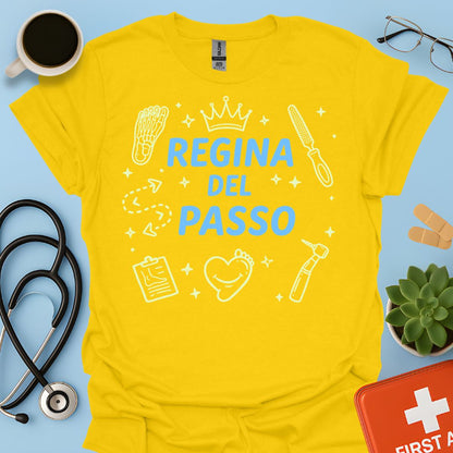 Regina del Passo - Maglietta Podologia e Cura del Piede