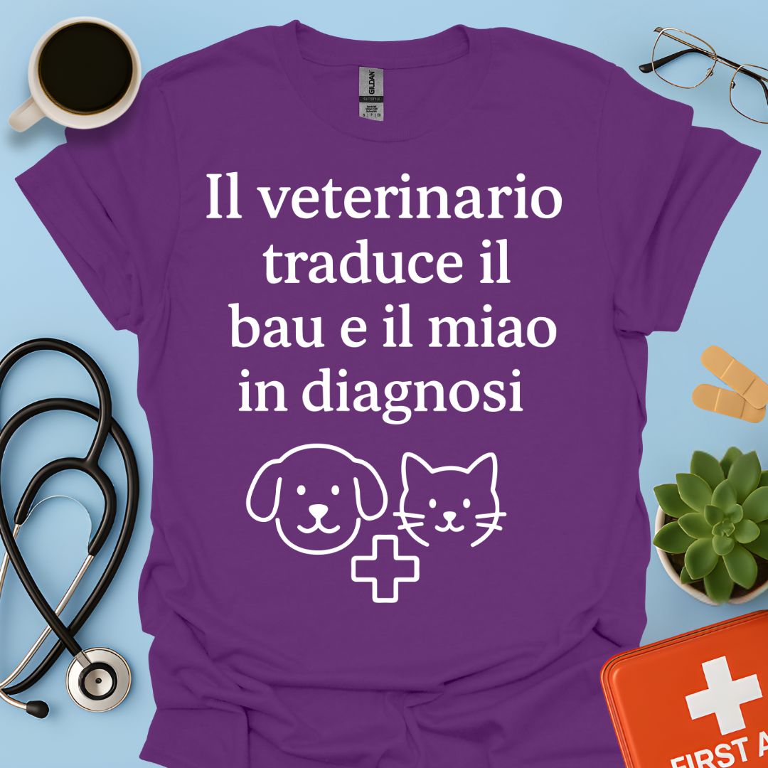 Divertente Veterinario Maglietta