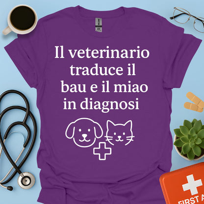 Divertente Veterinario Maglietta