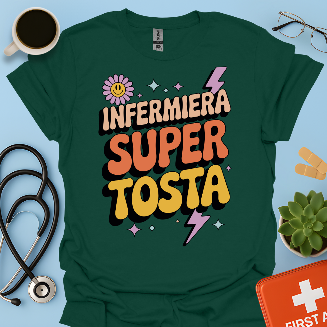 Infermiera Super Tosta - Infermiera Maglietta
