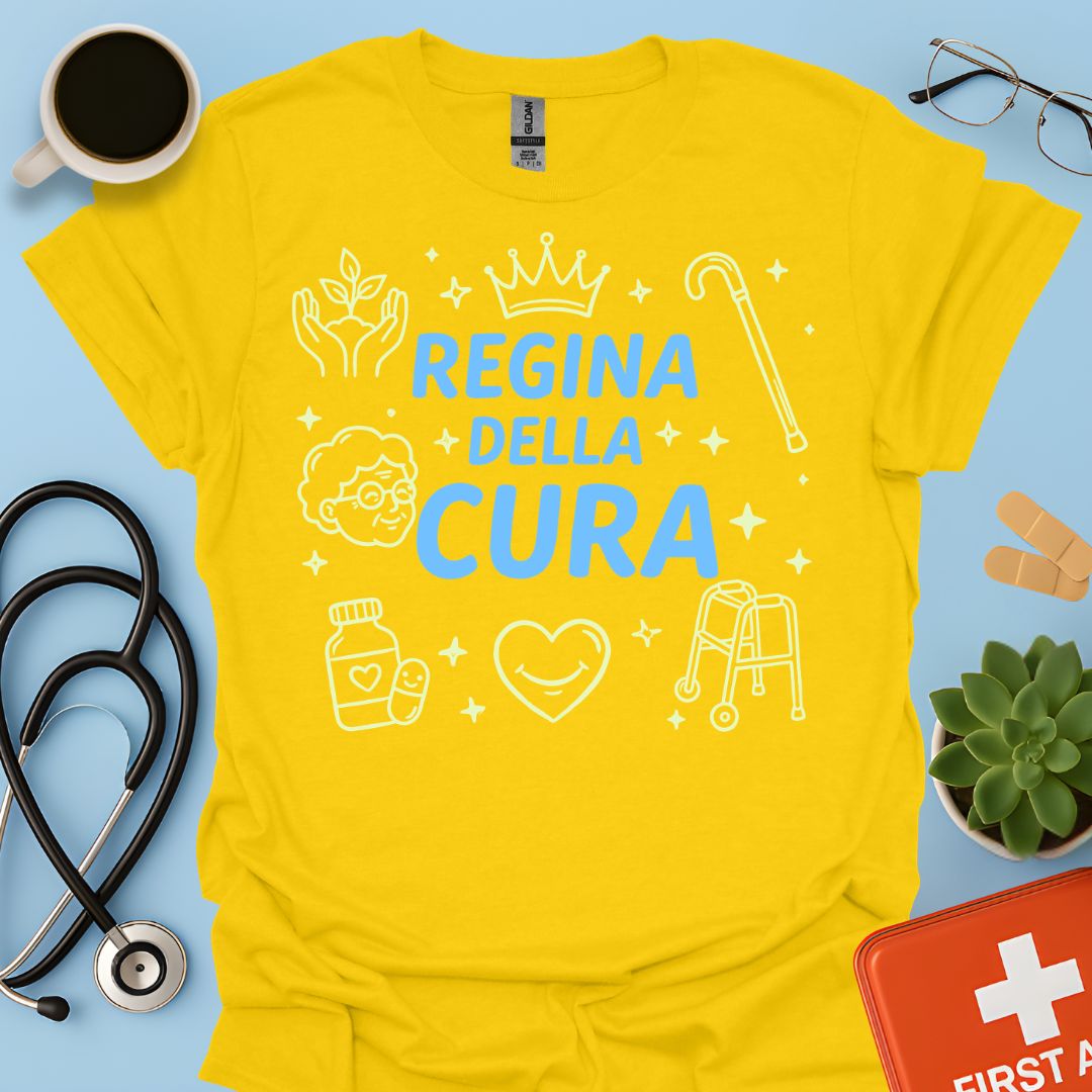 Regina della Cura - Maglietta per Geriatra / OSS