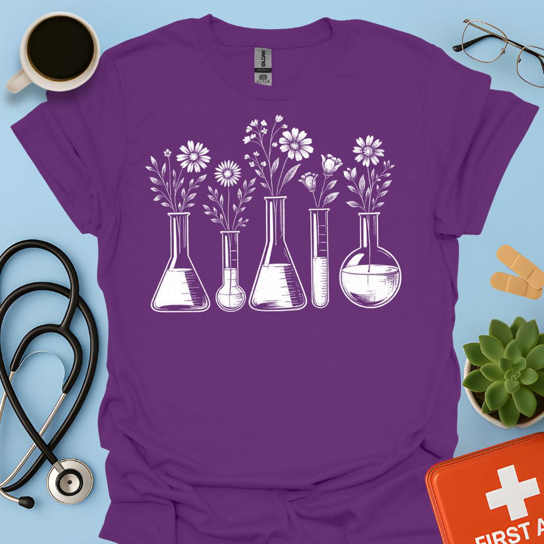 Maglietta Scienza in Fiore
