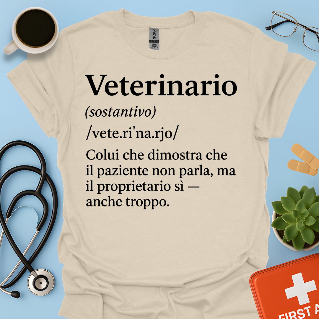 Definizione Veterinario Maglietta