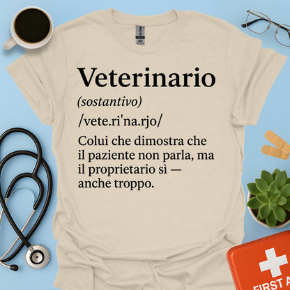 Definizione Veterinario Maglietta