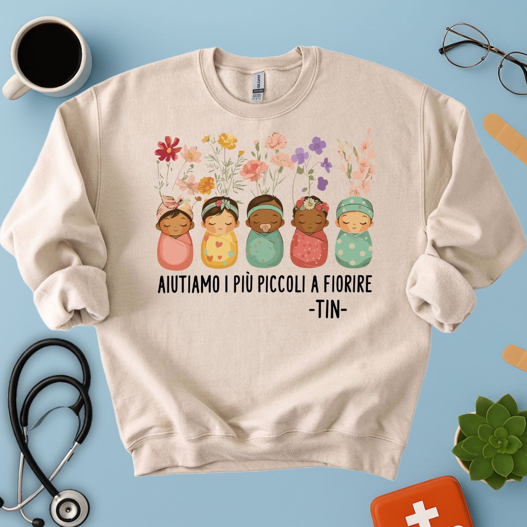 Felpa Terapia Intensiva Neonatale TIN