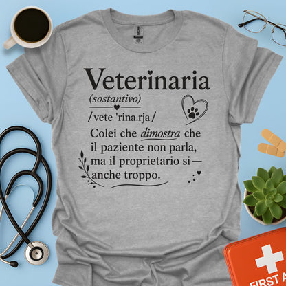 Definizione Veterinaria Maglietta
