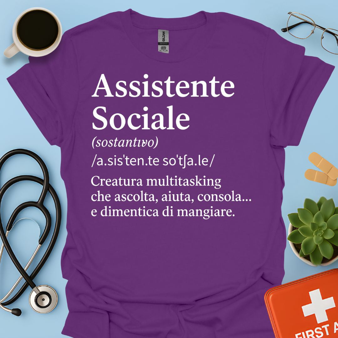 Maglietta Assistente Sociale