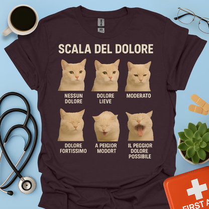 Scala del Dolore dei Gatti - Infermiera Anestesista Maglietta