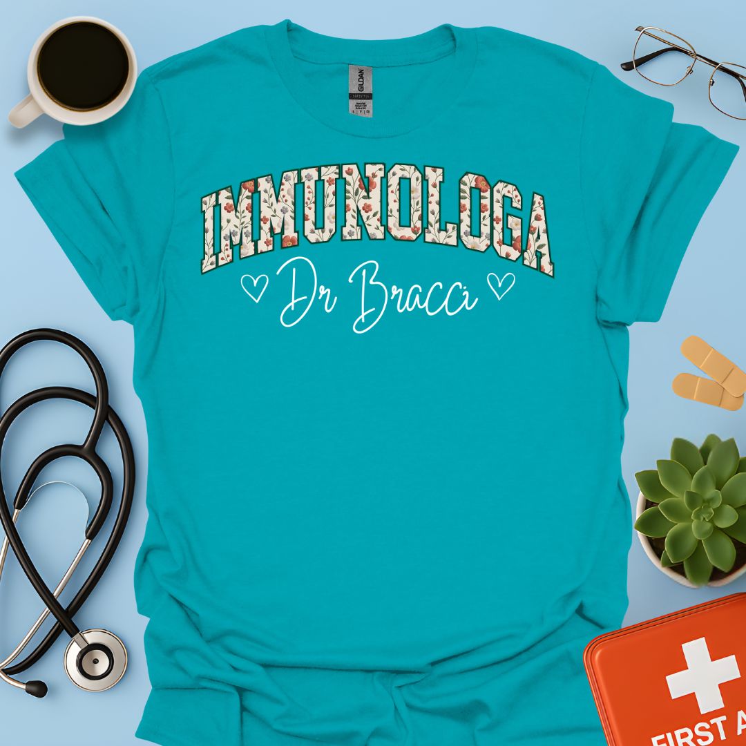 Maglietta Immunologa Personalizzata