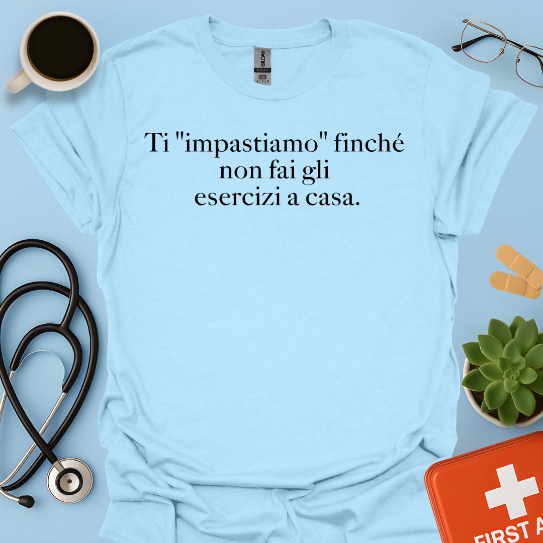 Maglietta Divertente Fisioterapia