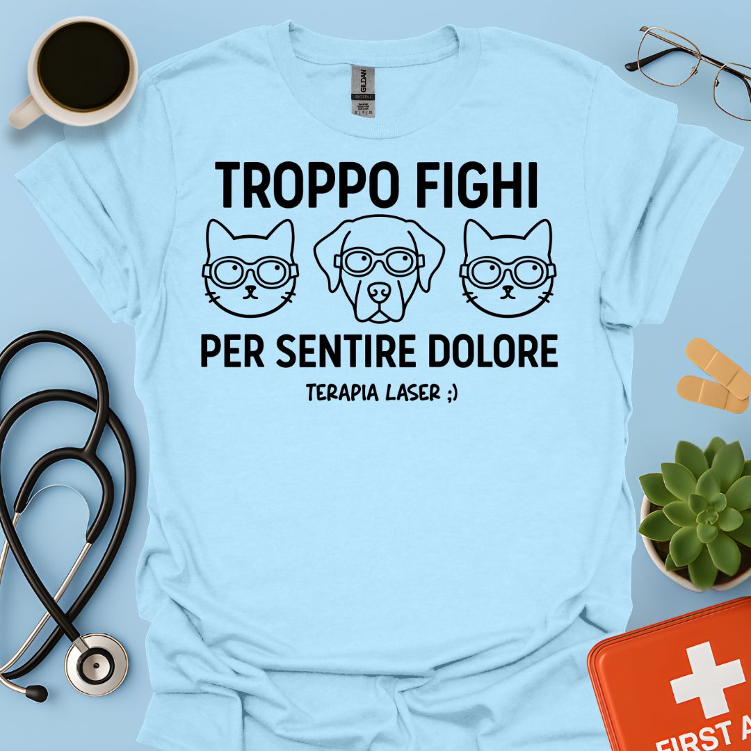 Maglietta Veterinaria Terapia Laser