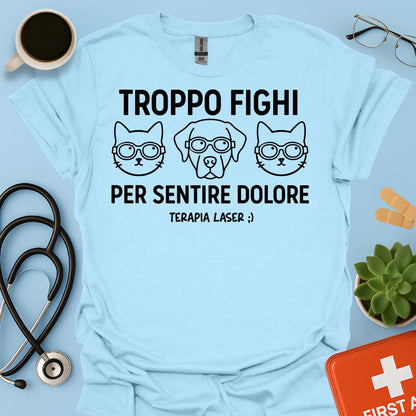 Maglietta Veterinaria Terapia Laser