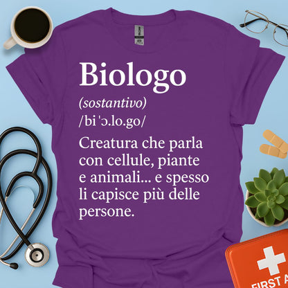 Maglietta Biologo