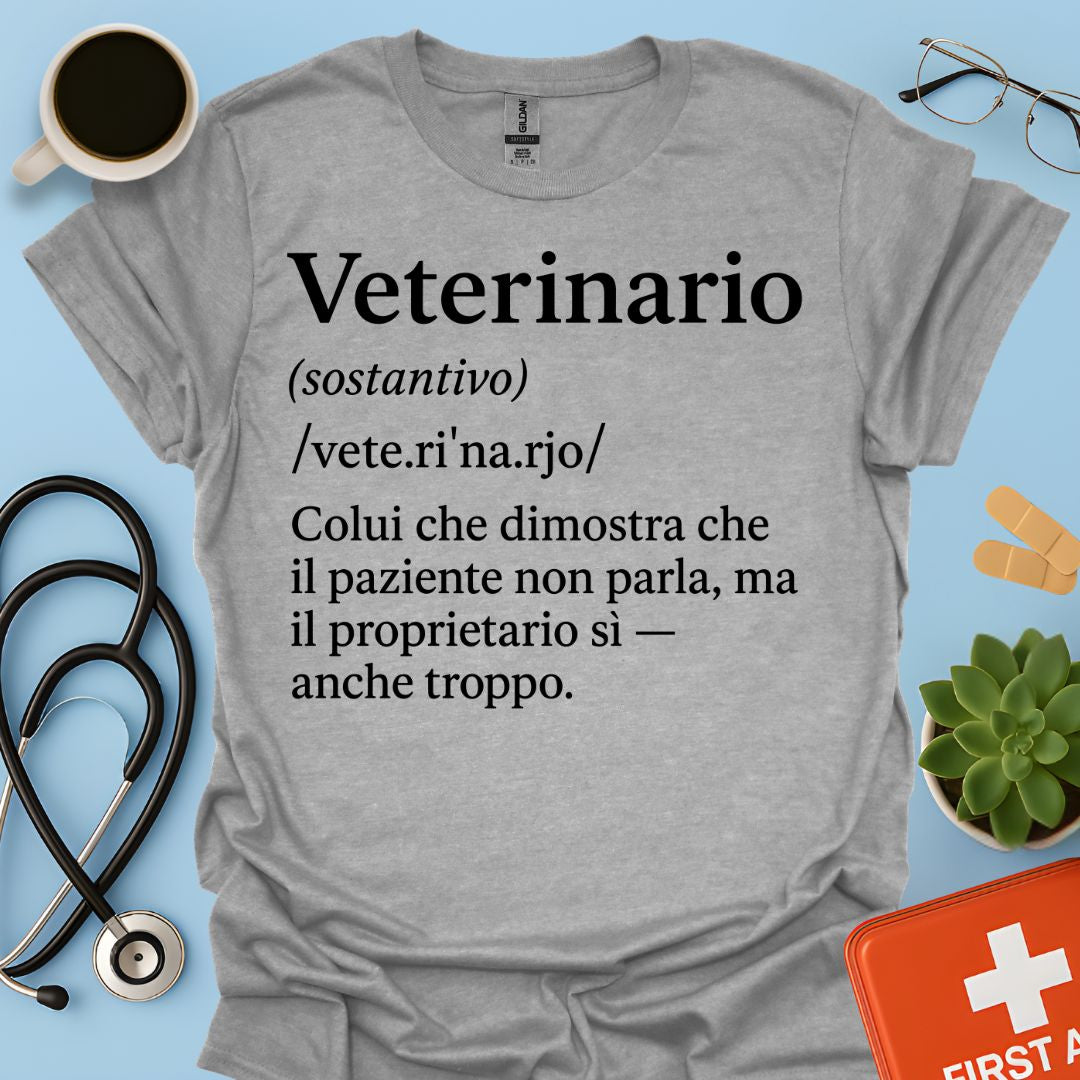 Definizione Veterinario Maglietta