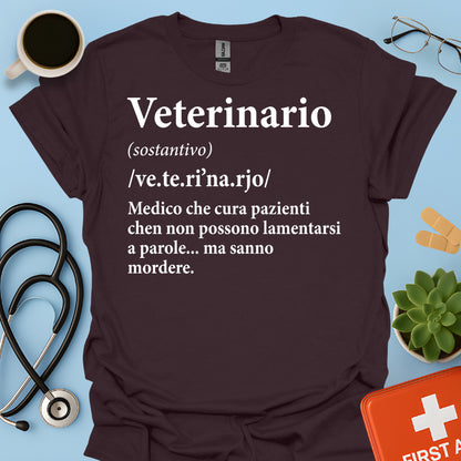 Definizione di Veterinario Maglietta