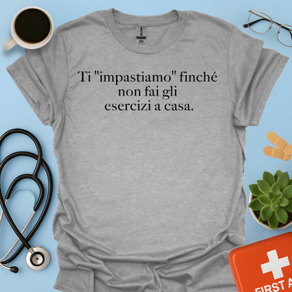Maglietta Divertente Fisioterapia