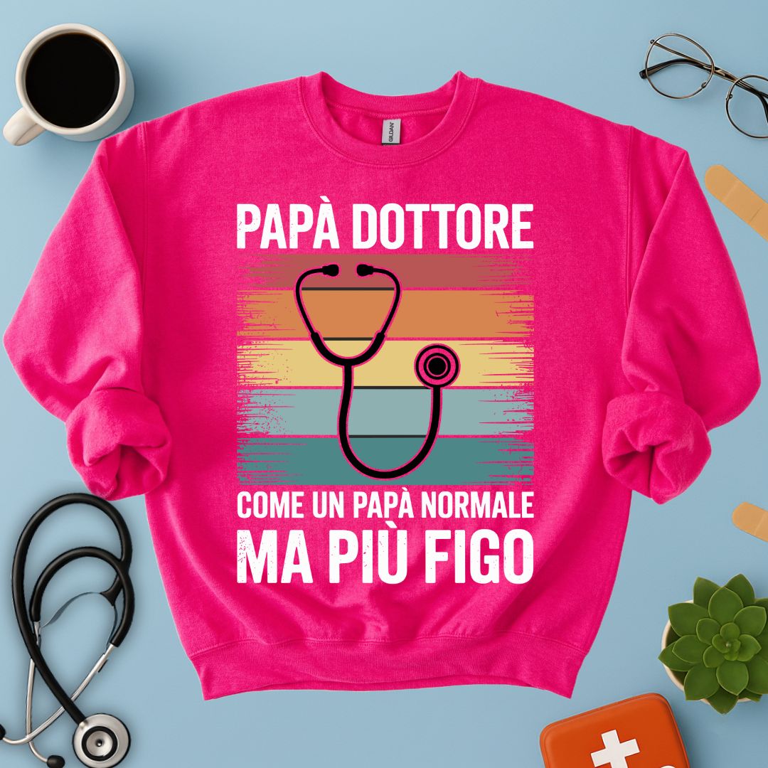 Felpa Papà Medico