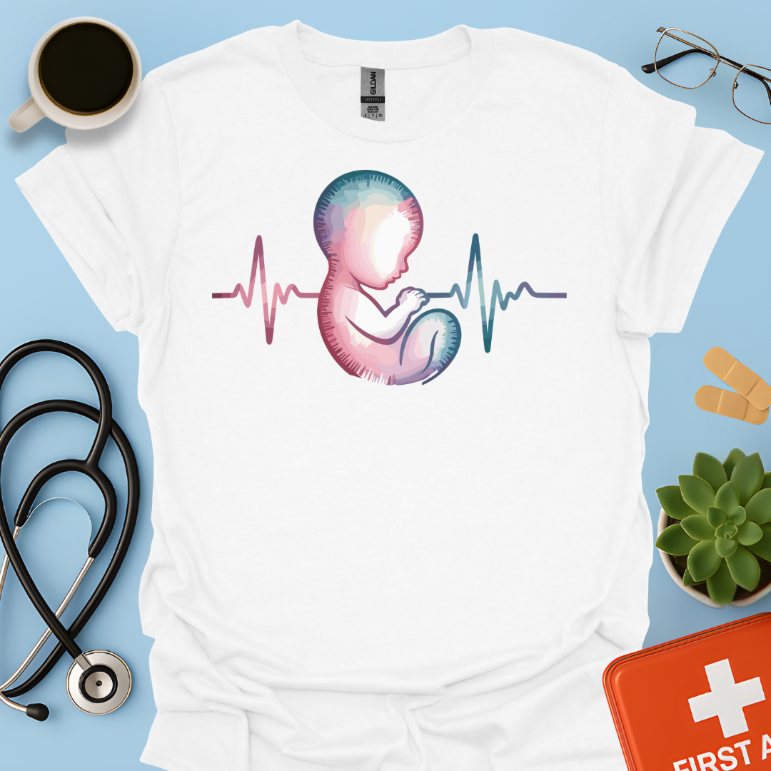 Battito del Bambino - Ostetrica  / Ginecologa Maglietta