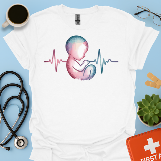 Battito del Bambino - Ostetrica  / Ginecologa Maglietta