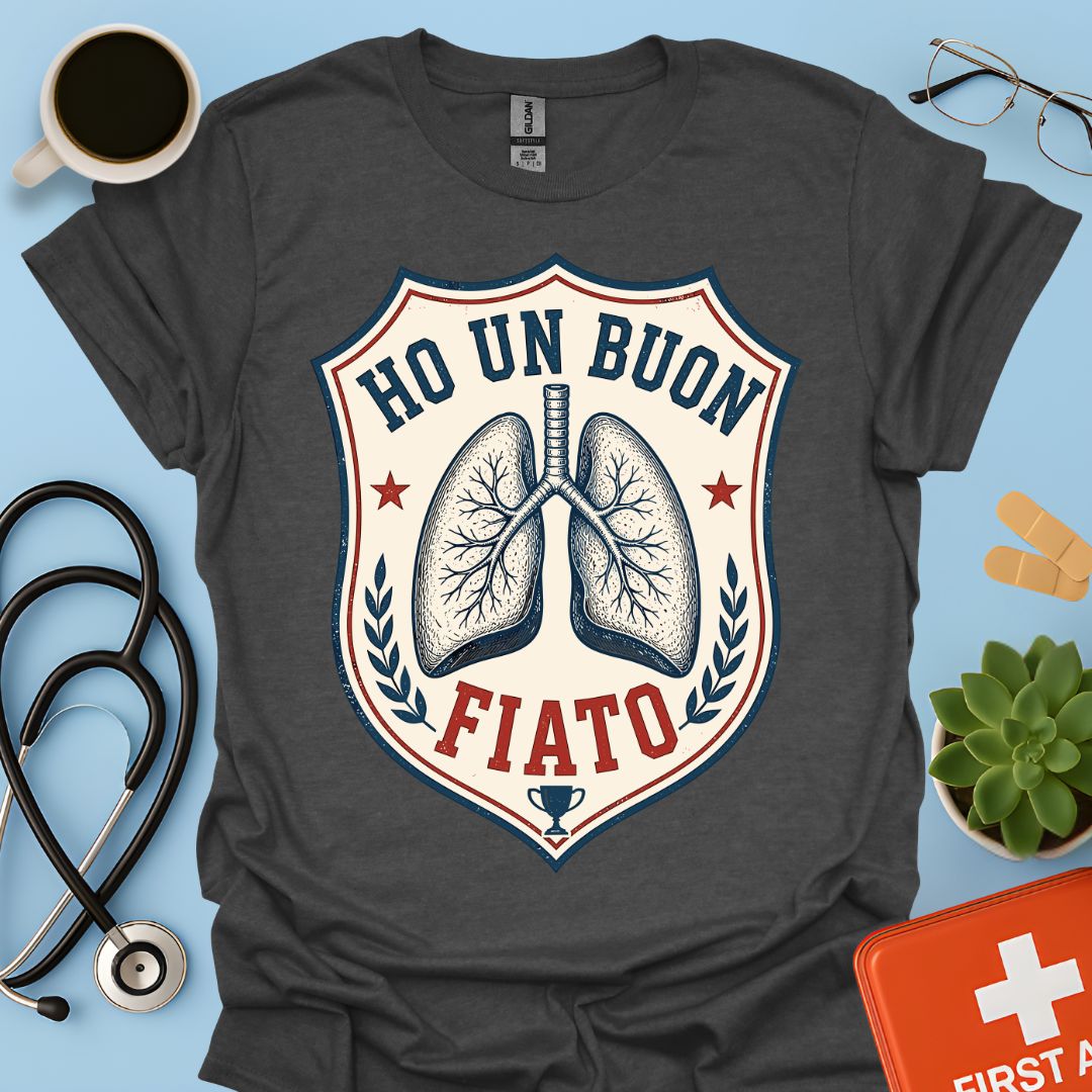 Maglietta Pneumologo – Ho un Buon Fiato