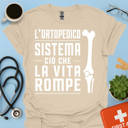 Maglietta per Chirurgo Ortopedico e Traumatologo