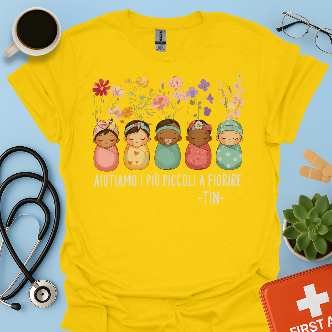 Aiutiamo I Più Piccoli A Fiorire – TIN Maglietta