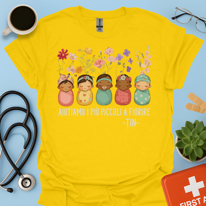 Aiutiamo I Più Piccoli A Fiorire – TIN Maglietta
