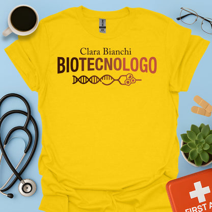 Maglietta Personalizzata Biotecnologo