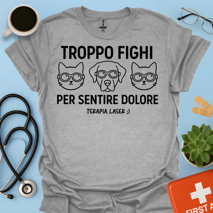 Maglietta Veterinaria Terapia Laser
