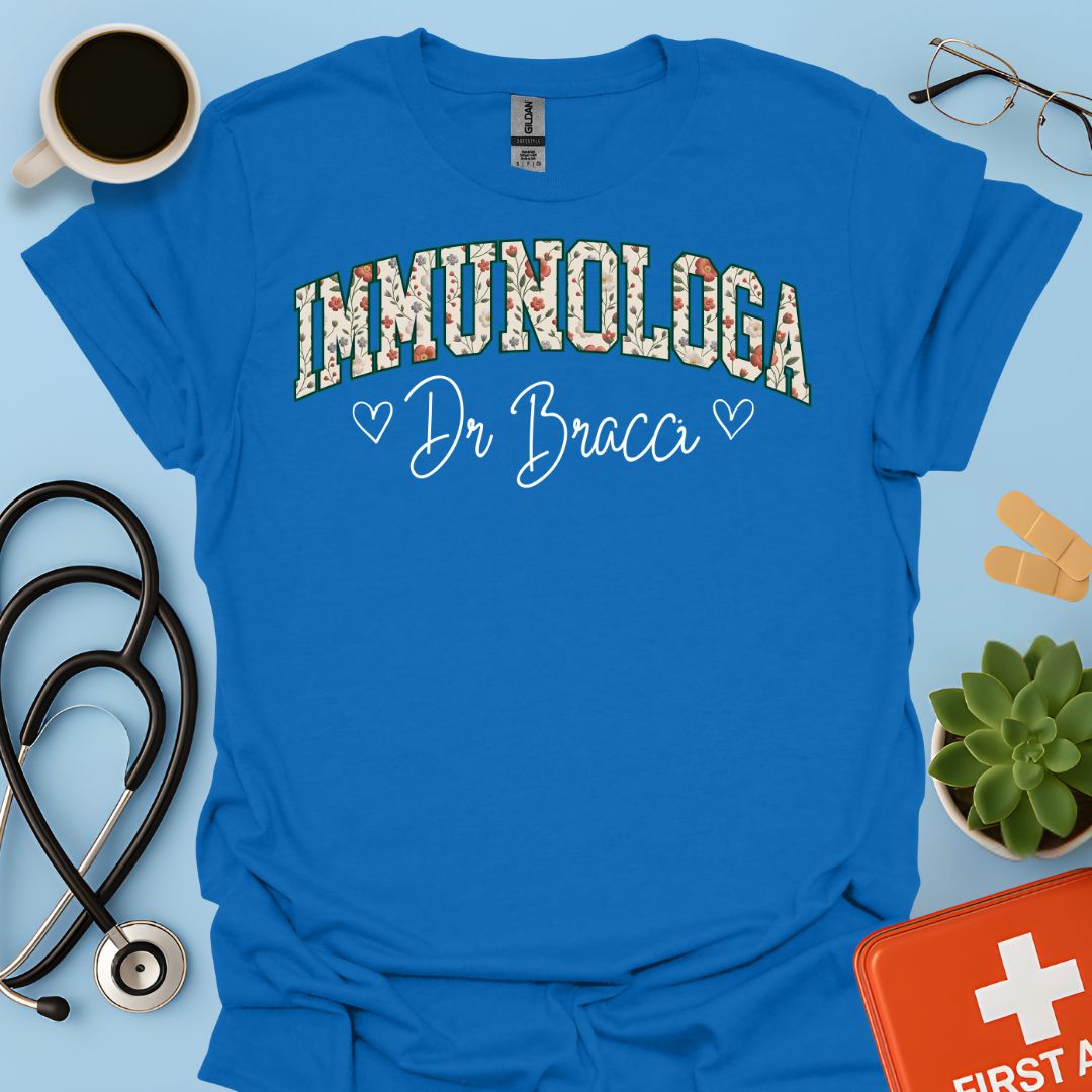Maglietta Immunologa Personalizzata
