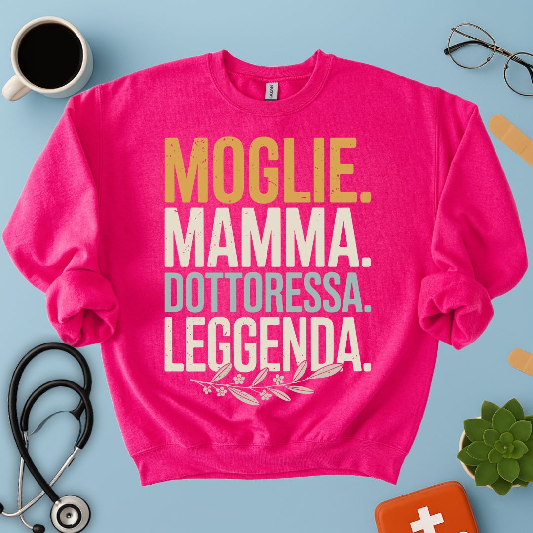 Felpa Mamma Dottoressa Medico