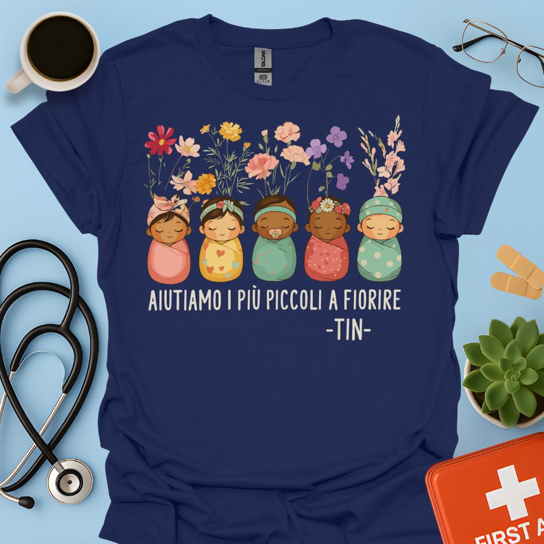 Aiutiamo I Più Piccoli A Fiorire – TIN Maglietta