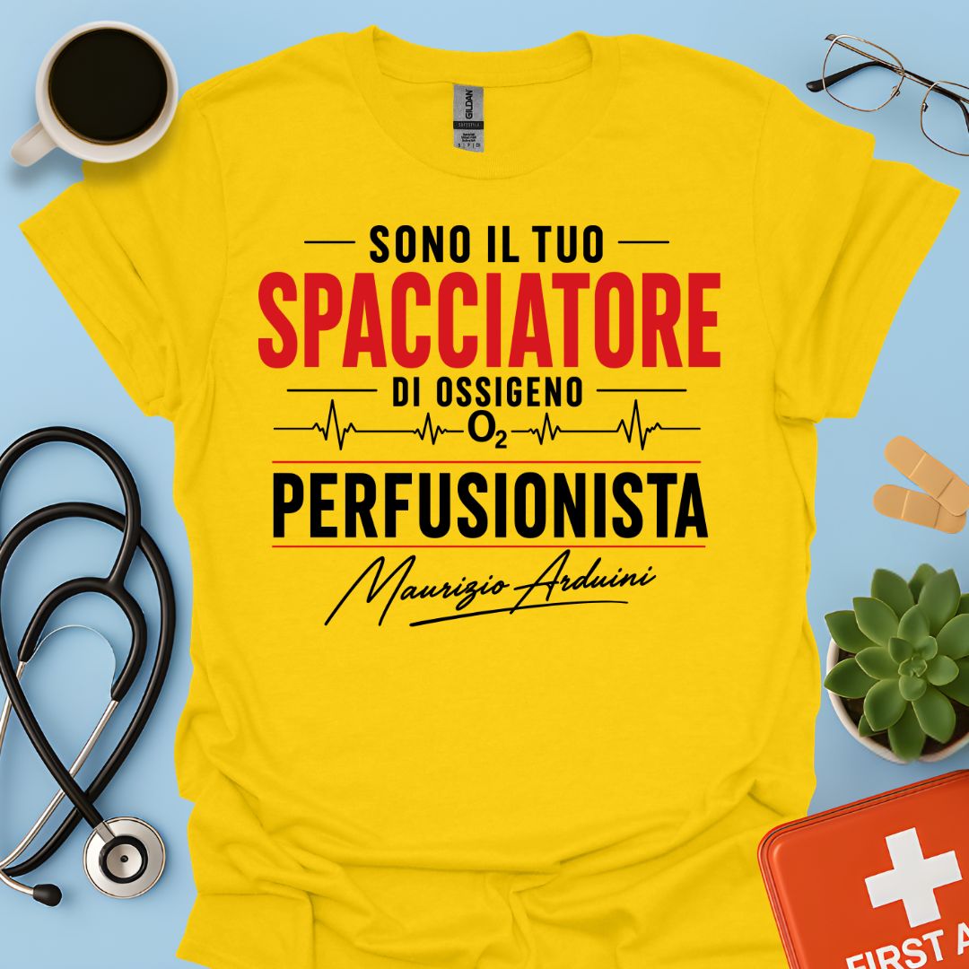 Perfusionista Maglietta Personalizzata