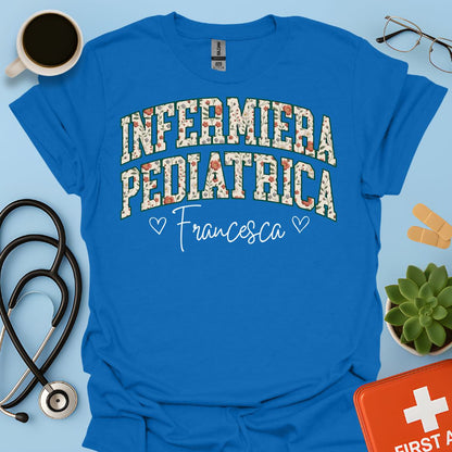 Maglietta Infermiera Pediatrica Personalizzata
