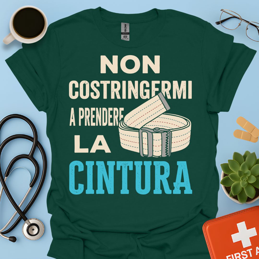 Maglietta Divertente Cintura