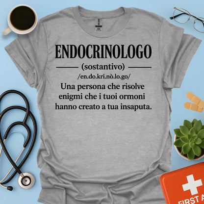 Maglietta Definizione Endocrinologo