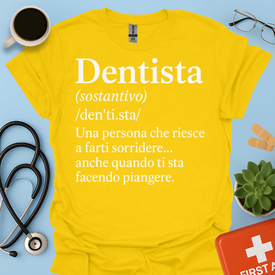 Definizione di Dentista Maglietta