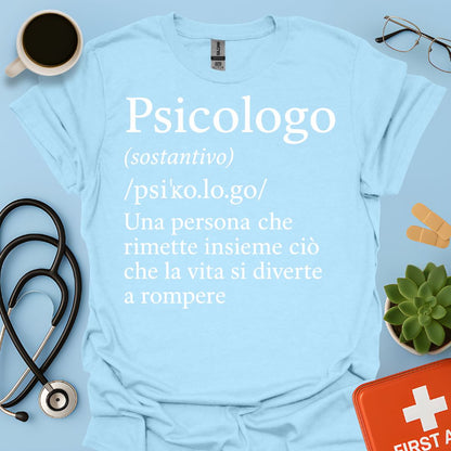 Definizione Psicologo Maglietta