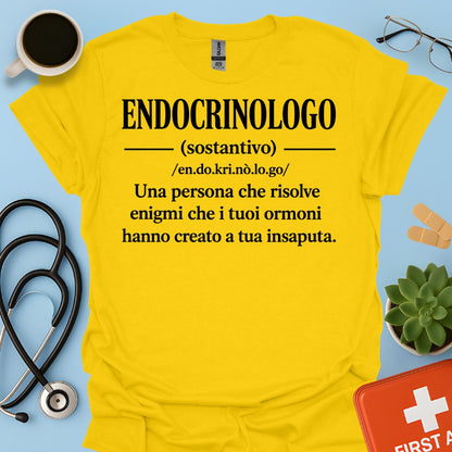 Maglietta Definizione Endocrinologo