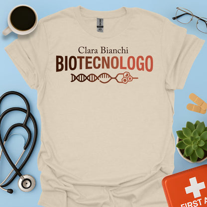 Maglietta Personalizzata Biotecnologo
