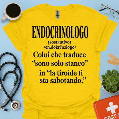 Maglietta Divertente Endocrinologo