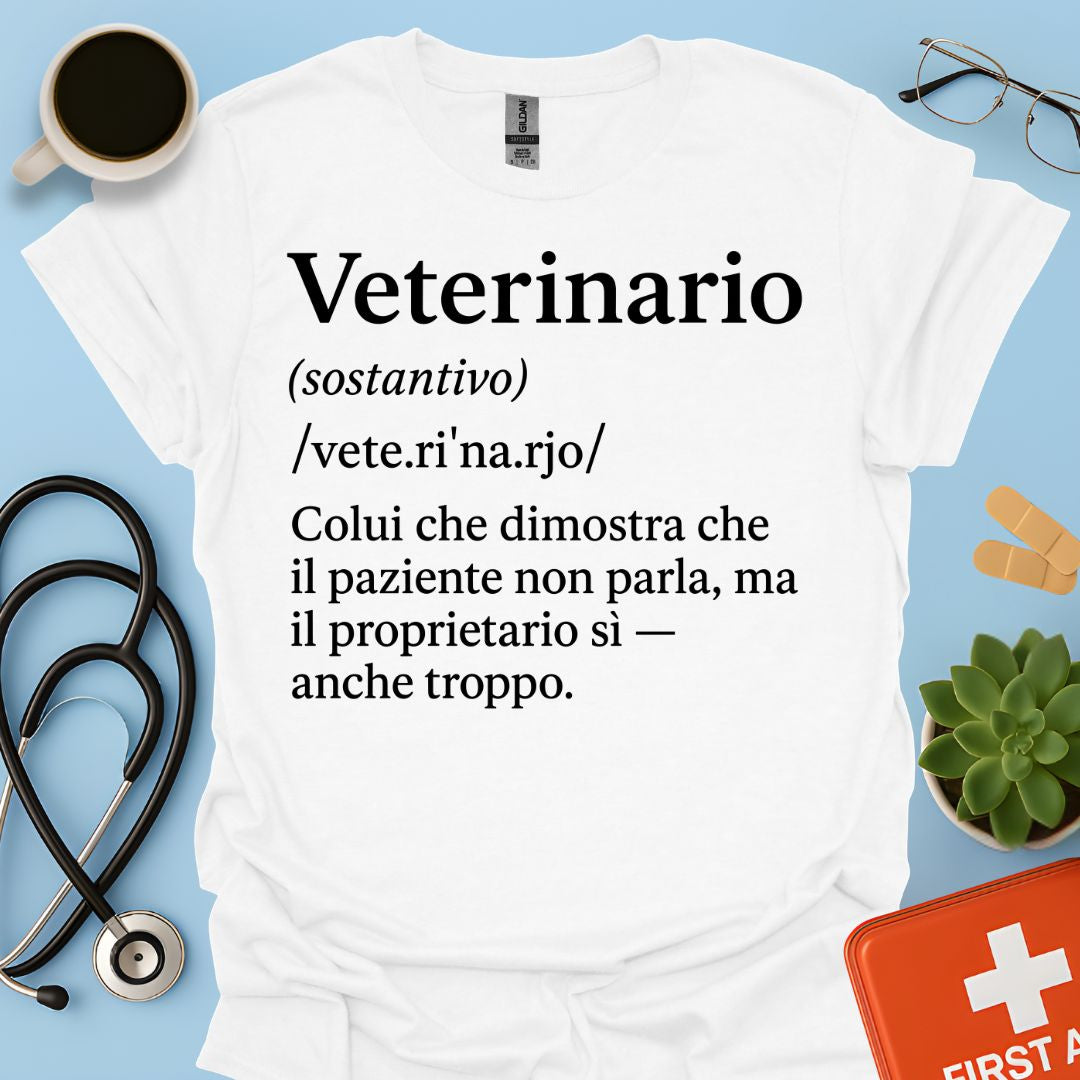 Definizione Veterinario Maglietta