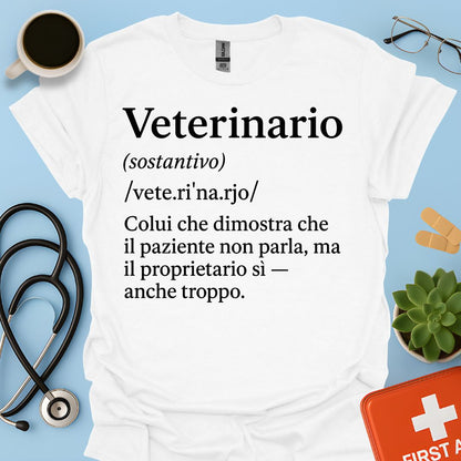 Definizione Veterinario Maglietta