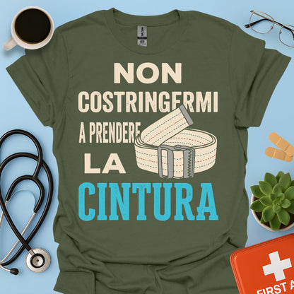 Maglietta Divertente Cintura