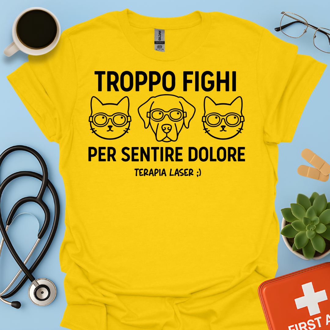 Maglietta Veterinaria Terapia Laser