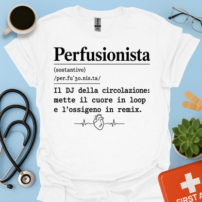 Maglietta Perfusionista Definizione